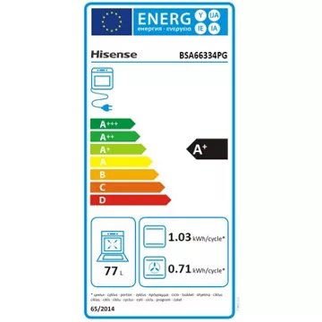 Four encastrable  fonction vapeur							HISENSE				BSA66334PG