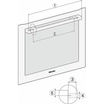 Four encastrable 							MIELE				H 7140 BM