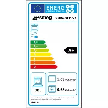 Four encastrable 							SMEG				SFP6401TVX1