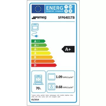 Four encastrable 							SMEG				SFP6401TB