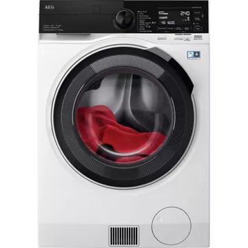 Lave linge séchant hublot 							AEG				LWR98C166X