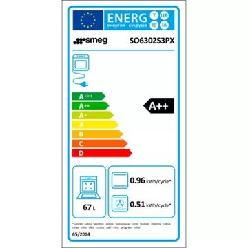 Four encastrable  fonction vapeur							SMEG				SO6302S3PX