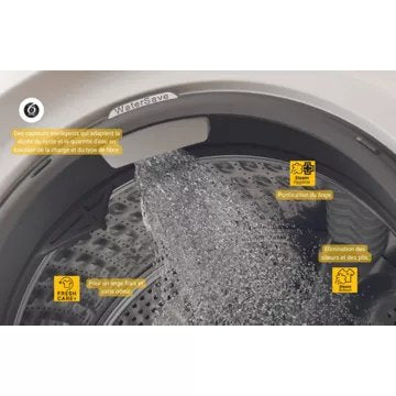 Lave linge hublot 							WHIRLPOOL				W7X89BSILENCEFR