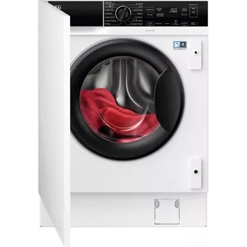 Lave linge séchant hublot  encastrable 							AEG				LWG88416BI