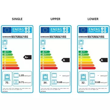 Four encastrable 							SAMSUNG 				NV75N5671RS Reconditionné