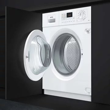 Lave linge séchant hublot  encastrable 							SMEG				LSIA147