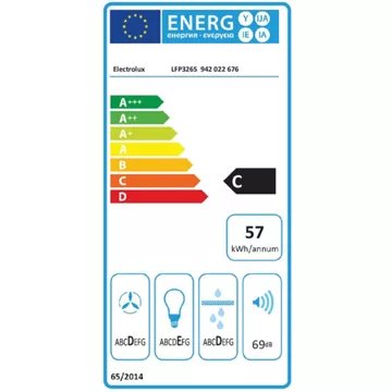 Hotte tiroir							ELECTROLUX				LFP326S LED