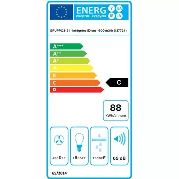 Hotte encastrable 							FALMEC				GRUPPO3131