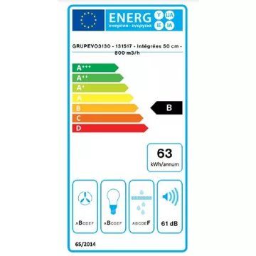 Hotte encastrable 							FALMEC				GRUPEVO3130