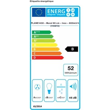 Hotte décorative murale							FALMEC				PLANE 1430 NRS