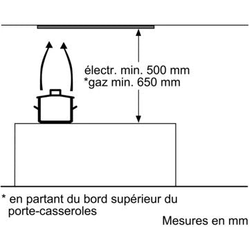 Hotte encastrable 							NEFF				D55MH56N0