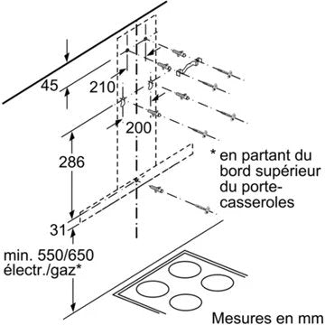 Hotte décorative murale							SIEMENS				LC66BHM50