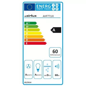 Hotte encastrable 							AIRLUX				AHF771IIX