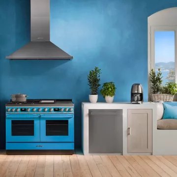 Hotte décorative murale							SMEG				KPF12X