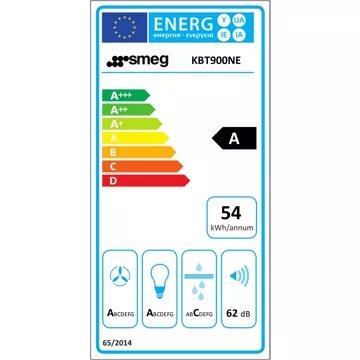 Hotte décorative murale							SMEG				KBT900NE