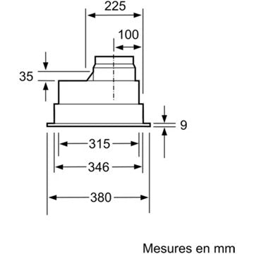 Hotte encastrable 							SIEMENS				LB75565