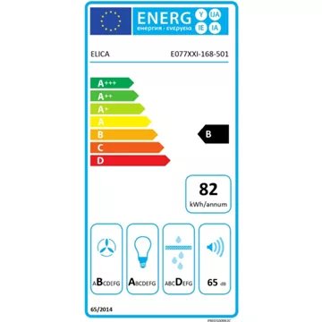 Hotte décorative murale inclinée							ELICA				STRIPE IX/A/60/LX