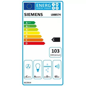 Hotte encastrable 							SIEMENS				LB88574 IQ500