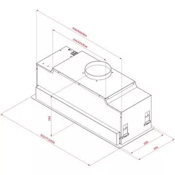 Hotte encastrable 							TEKA				GFL87760