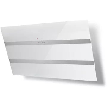 Hotte décorative murale inclinée							FABER				STEELMAX 800 BLANC/INOX