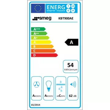 Hotte décorative murale							SMEG				KBT900AE