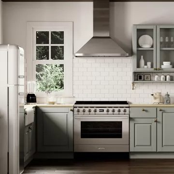 Hotte décorative murale							SMEG				KPF9X