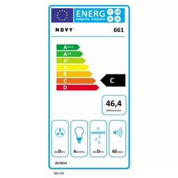 Hotte tiroir							NOVY				D 661