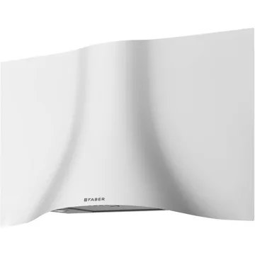 Hotte décorative murale							FABER				VEIL 900 BLANC