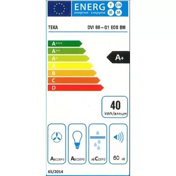 Hotte décorative murale							TEKA				DVI88 Infinity G1