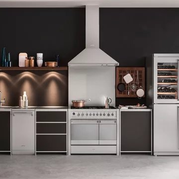 Hotte décorative murale							SMEG				KD100HXE