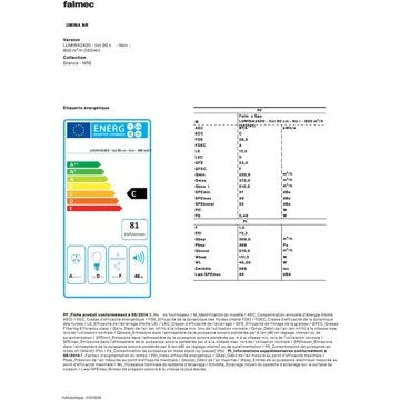 Hotte décorative îlot							FALMEC				LUMINA2420