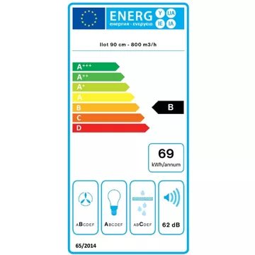 Hotte décorative îlot							FALMEC				EUROPA2431