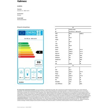 Hotte décorative îlot							FALMEC				EUROPA2431