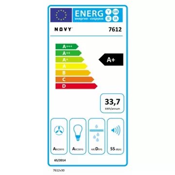 Hotte décorative murale							NOVY				FLAT'LINE 7612