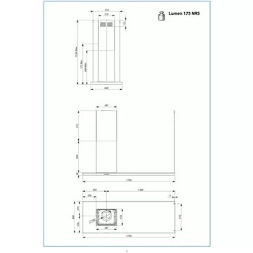 Hotte décorative îlot							FALMEC				LUMENRS2731