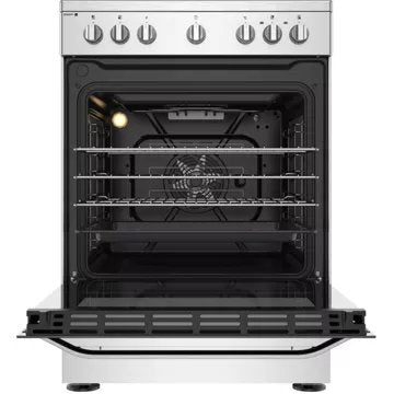 Cuisinière mixte							HOTPOINT				HS68M8PCX/FR