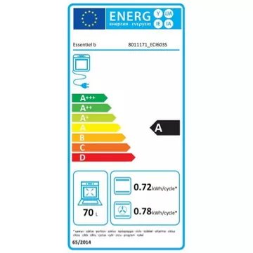 Cuisinière induction							ESSENTIELB				ECI603s