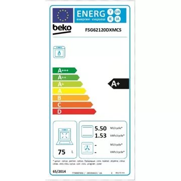 Cuisinière gaz							BEKO				FSG62120DXMCS Catalyse