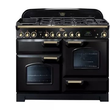 Piano de cuisson mixte							FALCON				DELUX110 MIXT NOIR LAITON