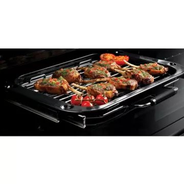 Piano de cuisson mixte							FALCON				DELUX110 MIXT NOIR LAITON