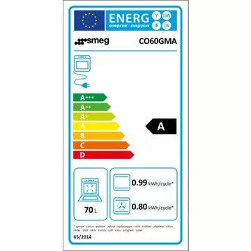 Cuisinière gaz							SMEG				CO60GMA