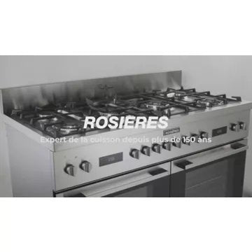 Piano de cuisson gaz							ROSIERES				RGM126D2X Paul Bocuse