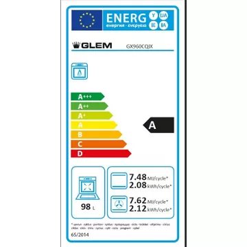 Piano de cuisson gaz							GLEM				GX960CQIX