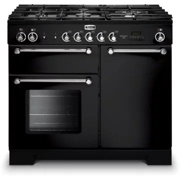 Piano de cuisson gaz							FALCON				KITCHENER 100 Mixte NOIR CHROME