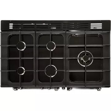 Piano de cuisson gaz							FALCON				KITCHENER 100 Mixte NOIR CHROME