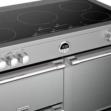 Piano de cuisson induction							STOVES				STERLING DELUXE 100 EI INOX