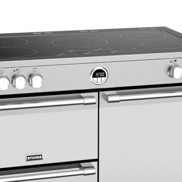 Piano de cuisson induction							STOVES				STERLING DELUXE 100 EI INOX