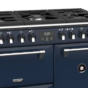 Piano de cuisson gaz							STOVES				RICHMOND DELUXE 90 DFT BLEU NUIT