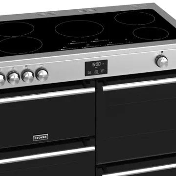 Piano de cuisson induction							STOVES				PRECISION DELUXE 100 EI INOX