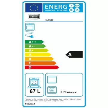 Piano de cuisson gaz							FALCON				ELISE90 MIXT BLANC